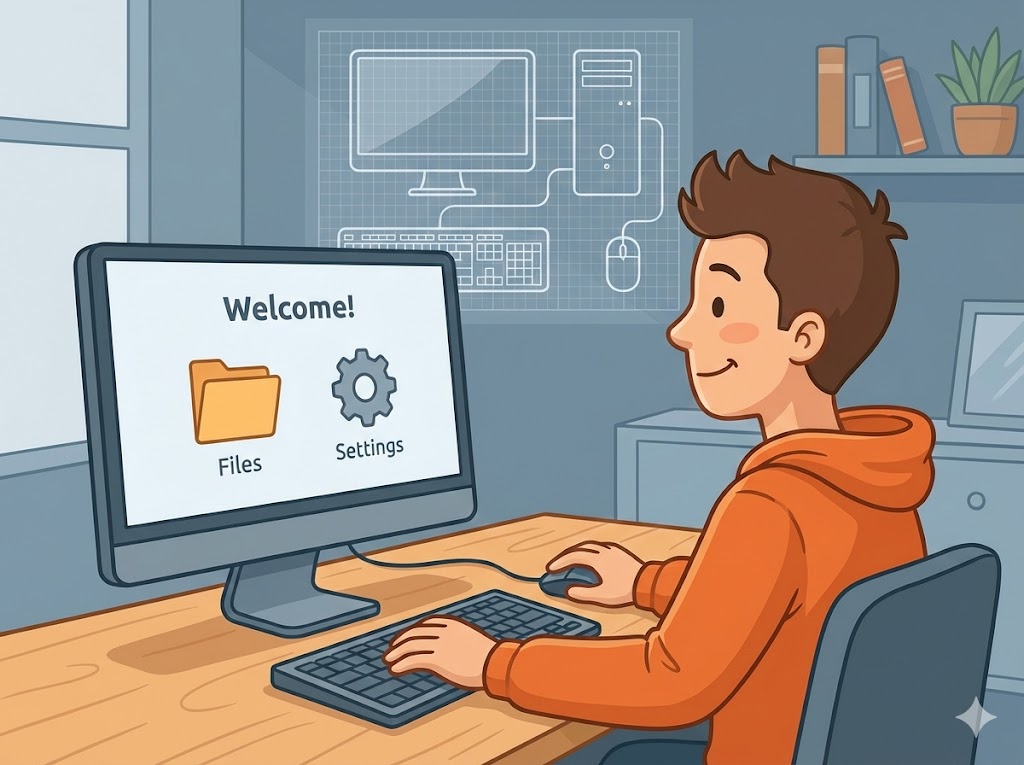 ทักษะคอมพิวเตอร์เบื้องต้น: สรุปการใช้งานพื้นฐานตามมาตรฐาน 