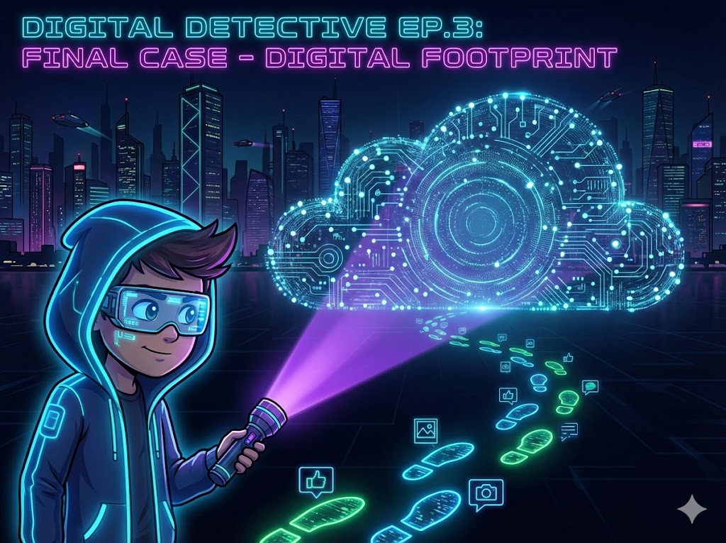 นักสืบไซเบอร์ EP.3 (จบ): รอยเท้าที่ไม่มีวันลบ! (Digital Footprint)