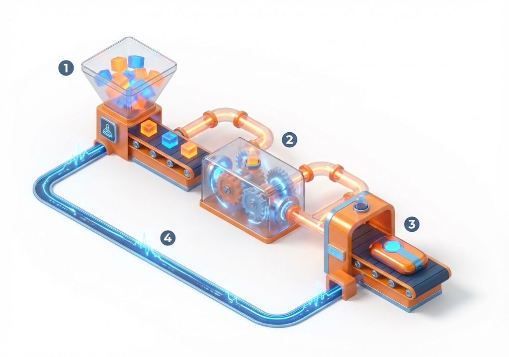 หน่วยที่ 3 ถอดรหัส 4 องค์ประกอบเทคโนโลยี (Input-Process-Output-Feedback) 