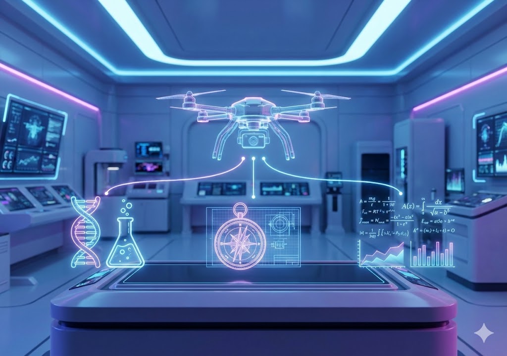 หน่วยที่ 1   ม.3 EP.1 Tech & Friends: เทคโนโลยีกับศาสตร์อื่น (วิทย์-คณิต-วิศวะ) |