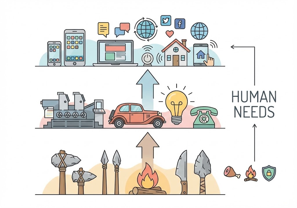 หน่วยที่ 1  ม.3 EP.2 Evolution of Tech: เทคโนโลยีเปลี่ยนเพราะใจคน | 