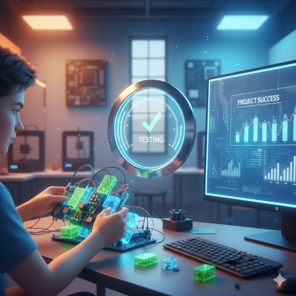 หน่วยที่ 6 EP.3: การทดสอบ ปรับปรุง และนำเสนอผลงานอย่างสร้างสรรค์