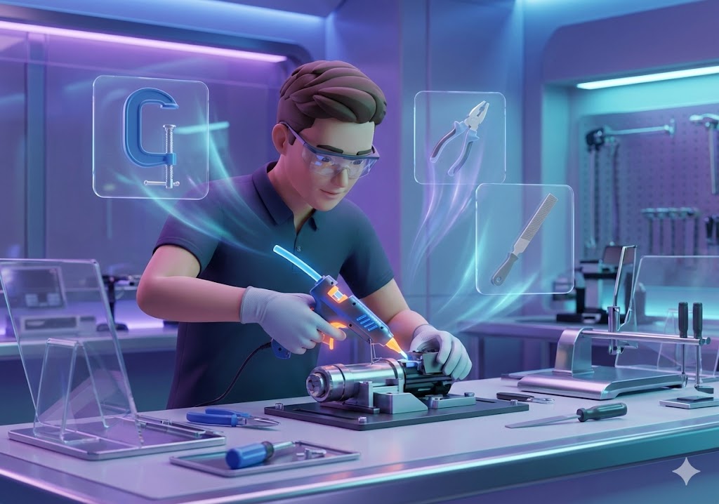 หน่วยที่ 3 EP.3: เจาะลึกเครื่องมือช่าง (ยึดติด-จับยึด-ขัดแต่ง)