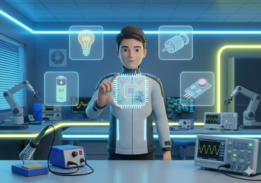 หน่วยที่ 3 EP.2: ไฟฟ้าและอิเล็กทรอนิกส์เบื้องต้น