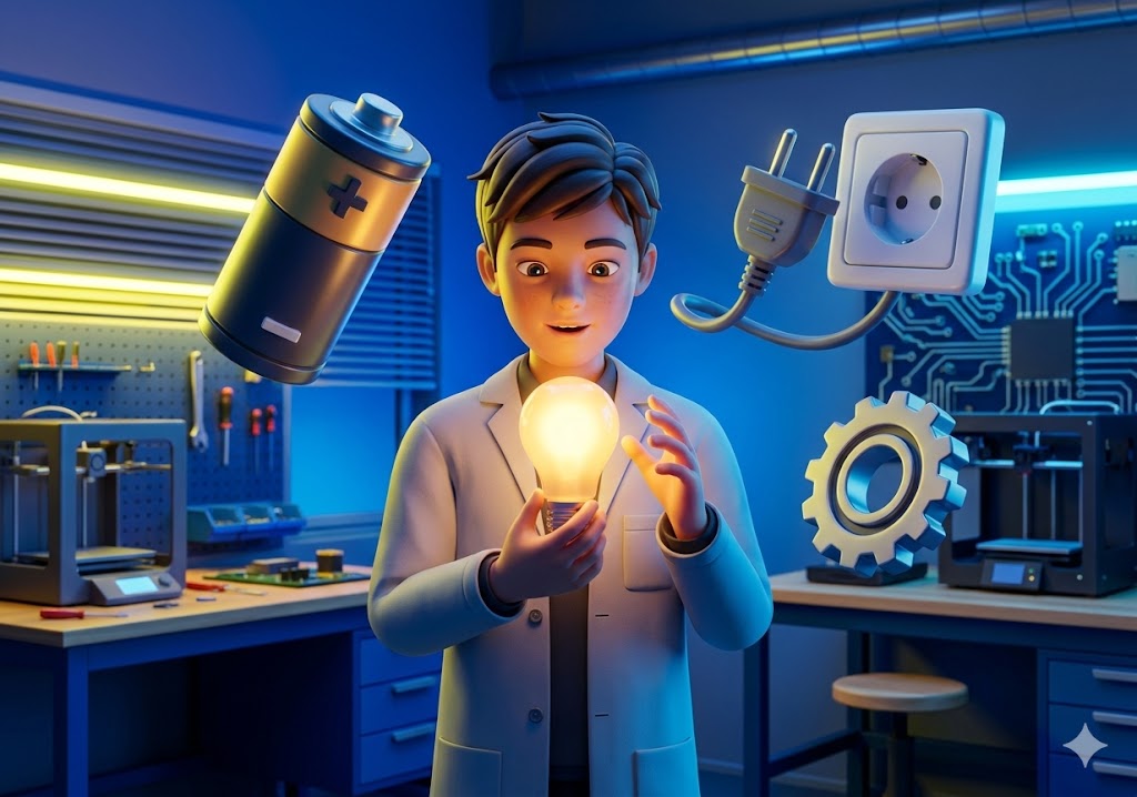 EP.1: พื้นฐานไฟฟ้าและอิเล็กทรอนิกส์ (AC & DC)