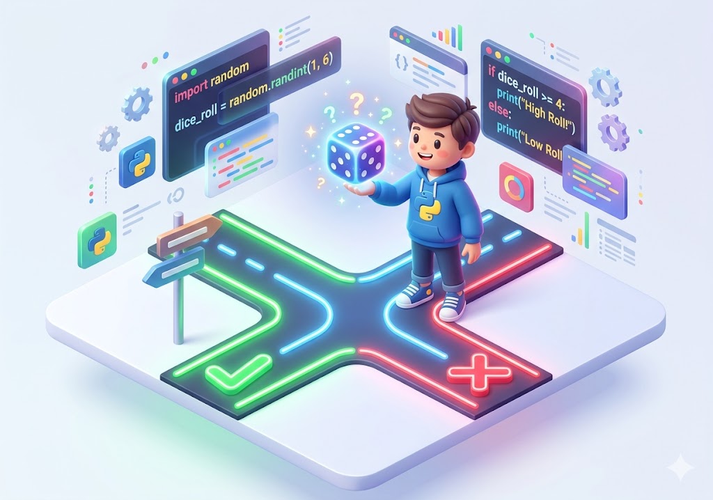 หน่วยที่ 3 EP.4 โปรแกรมมีสมองด้วยการสุ่ม (Random) และเงื่อนไข (If-Else)