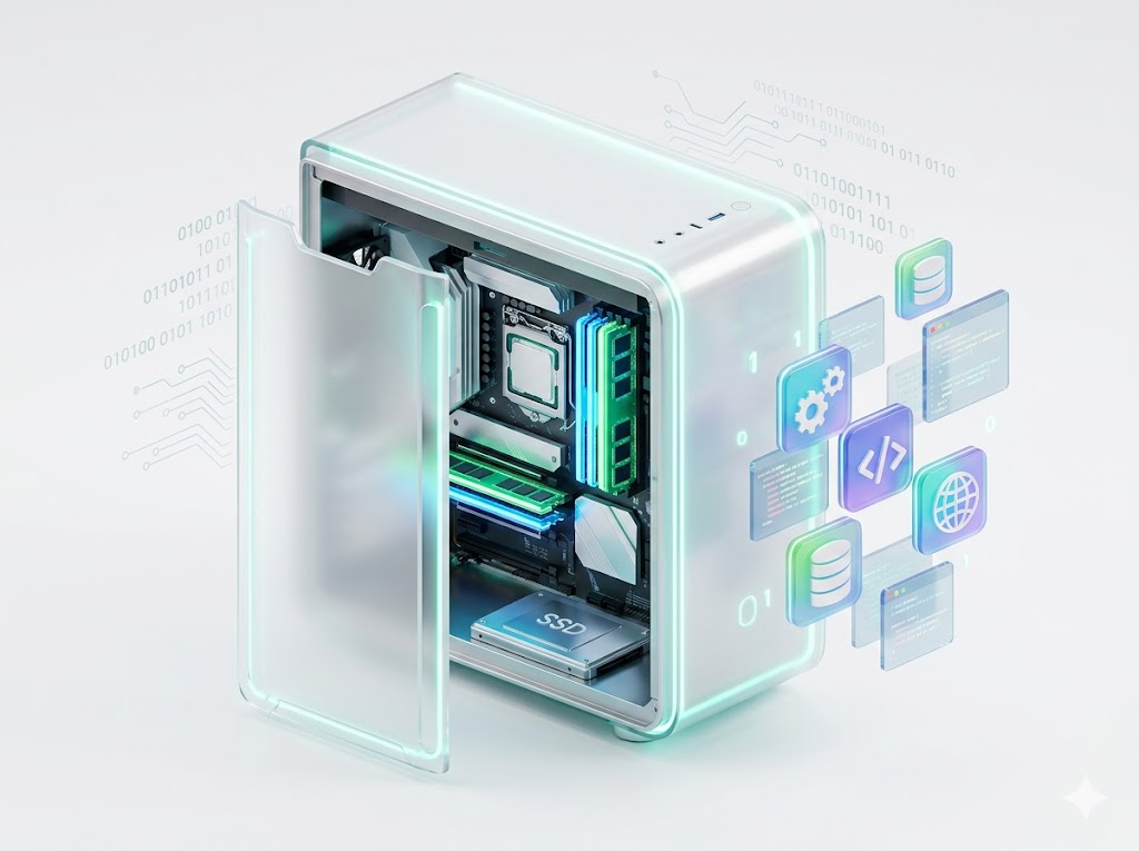  หน่วยที่ 4  EP.2: ผ่าเครื่องคอมพิวเตอร์ (รู้จัก Hardware & Software)