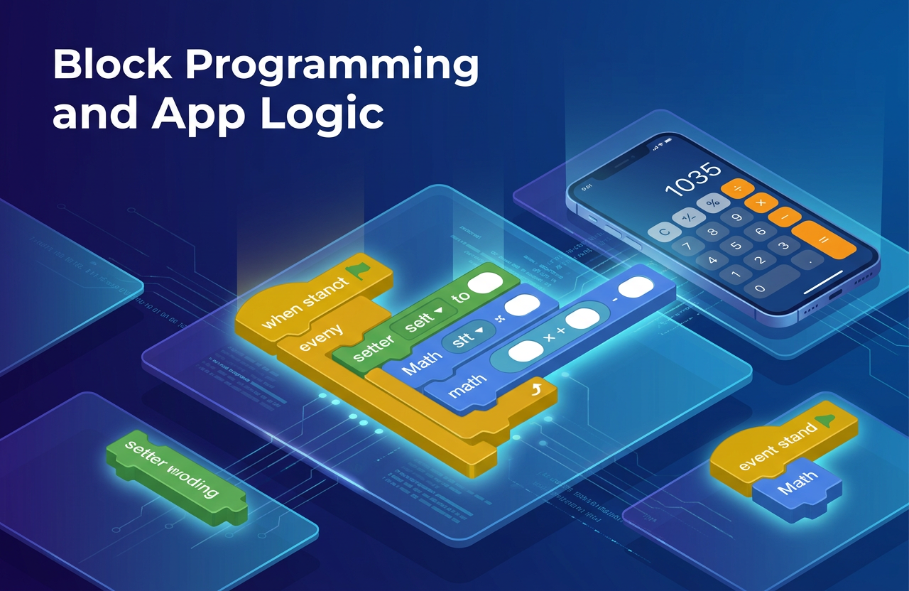 หน่วยที่ 3 EP.3: ต่อบล็อกสร้างสมองให้แอปพลิเคชัน (Blocks Editor)