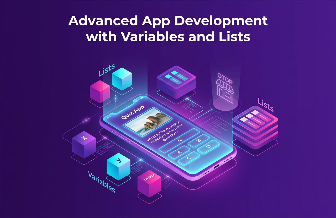 หน่วยที่ 3 EP.5: ยกระดับแอปพลิเคชันด้วยตัวแปรและลิสต์ (Quiz App)