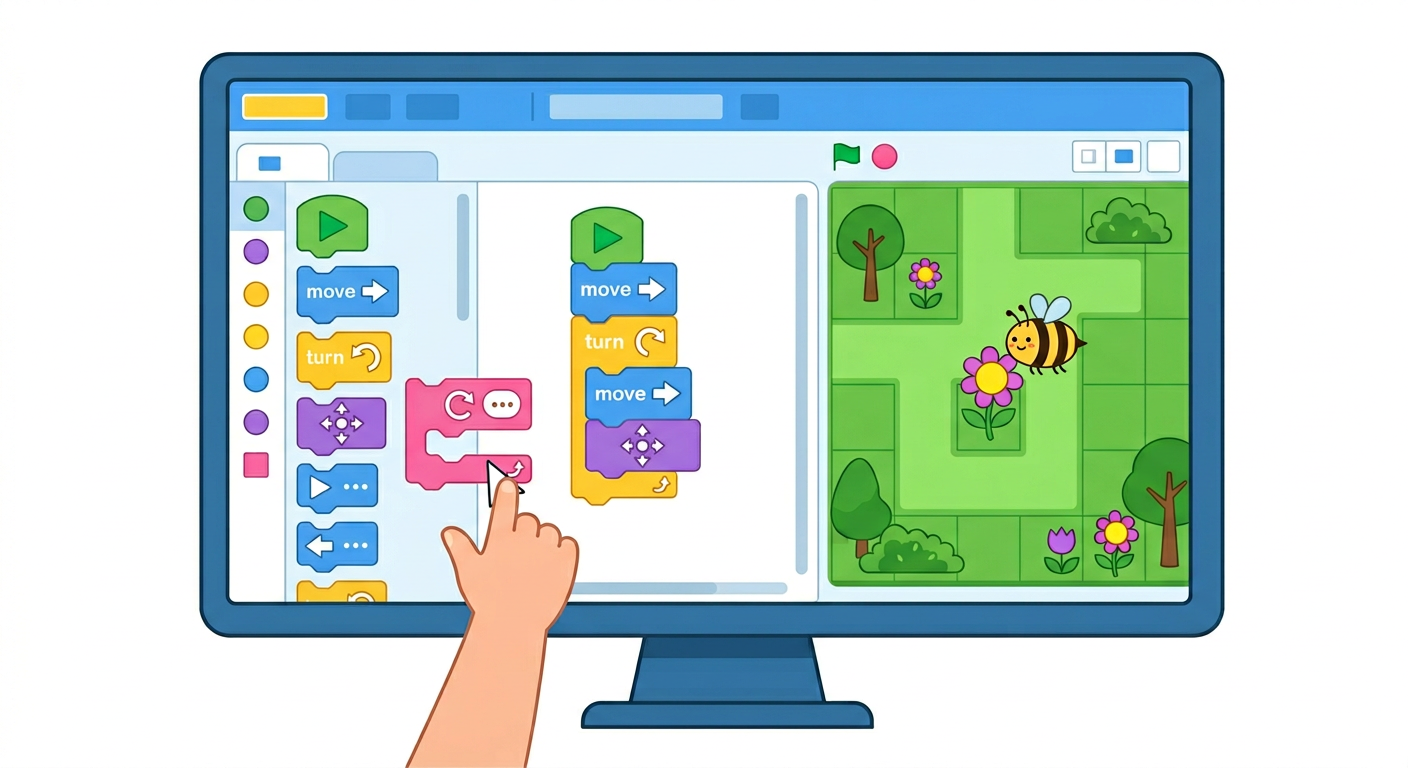 หน่วยที่ 2 EP.2: สนุกกับการเขียนโปรแกรมด้วย Code.org (เรื่องลูป)