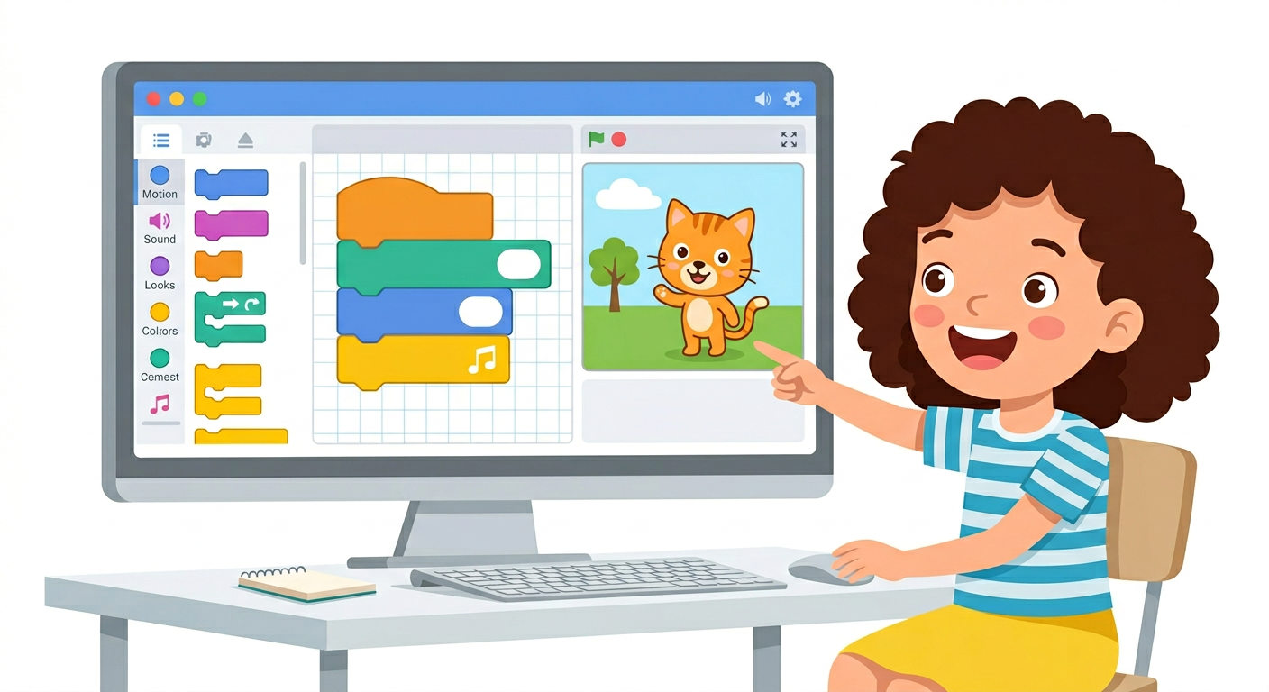 หน่วยที่ 2 EP.4: เริ่มต้นสนุกกับ Scratch! สร้างภาพเคลื่อนไหวด้วยตัวเอง