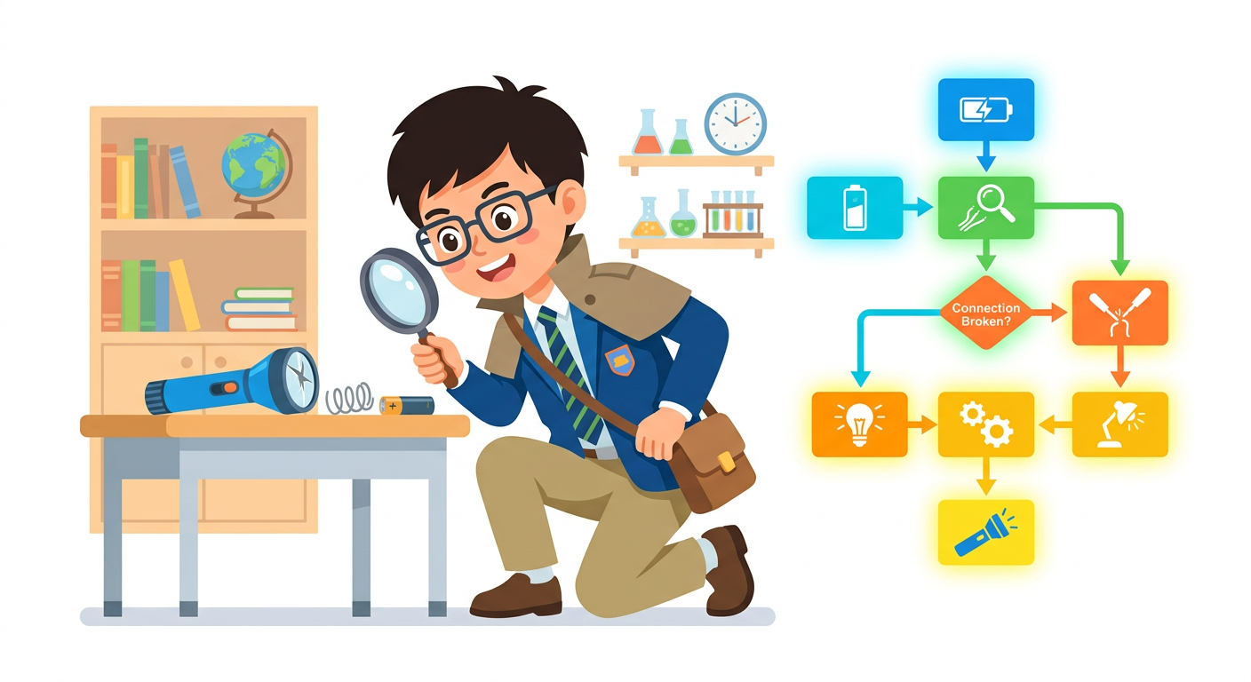 หน่วยที่ 1 EP.1: ยอดนักสืบตรรกะ & สเต็ปแก้ปัญหา