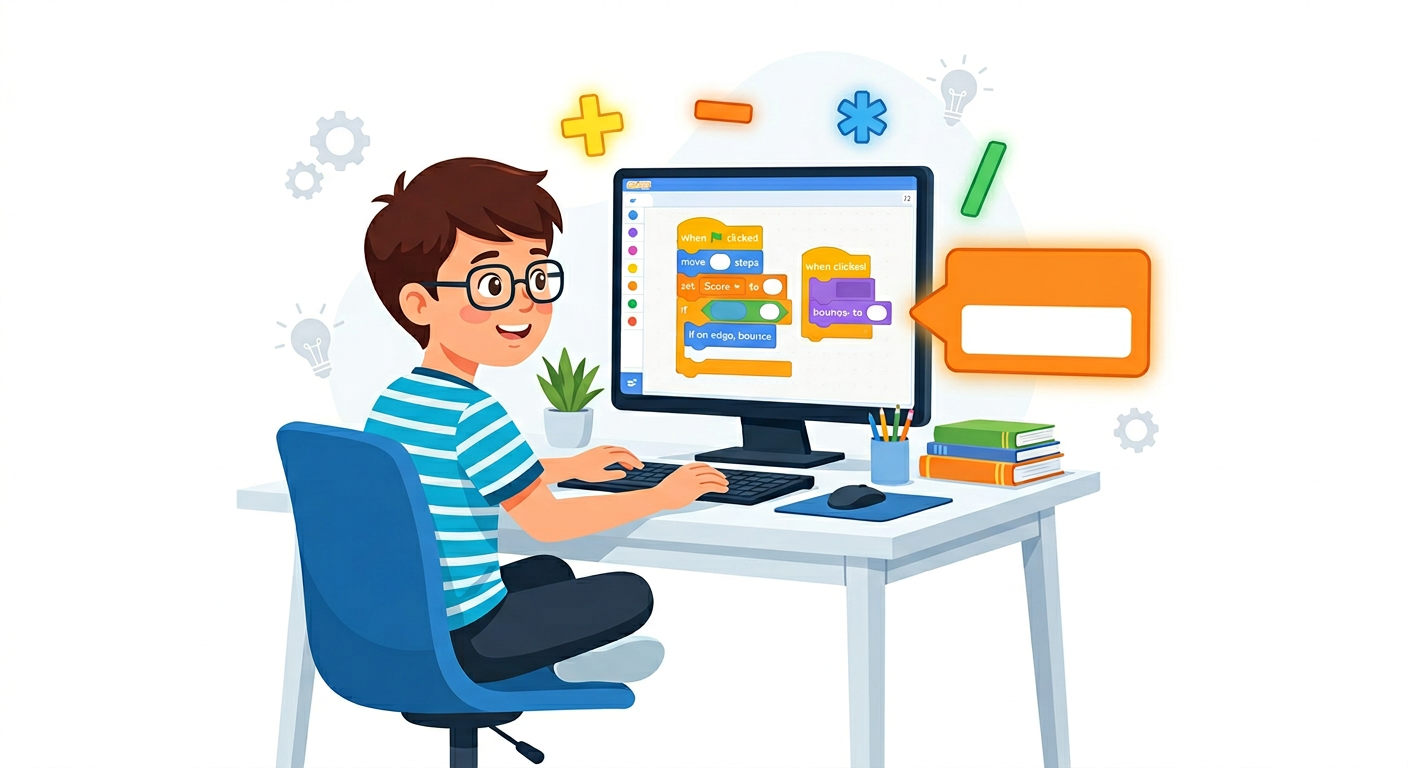 หน่วยที่ 2 EP.2: ตะลุยโลก Scratch & เสกเครื่องคิดเลขอัจฉริยะ