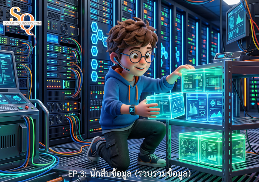 EP.3: นักสืบข้อมูล (รวบรวมข้อมูล)