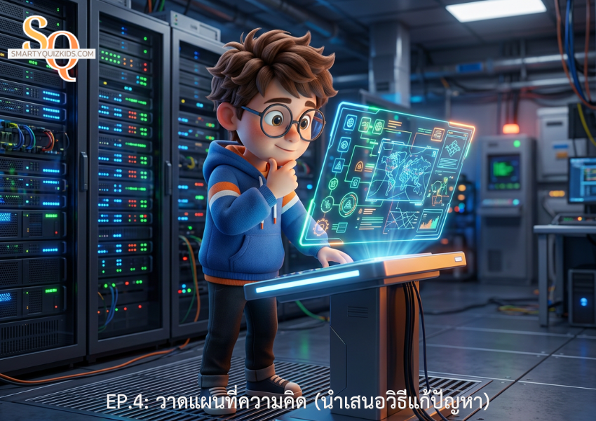 EP.4: วาดแผนที่ความคิด (นำเสนอวิธีแก้ปัญหา)