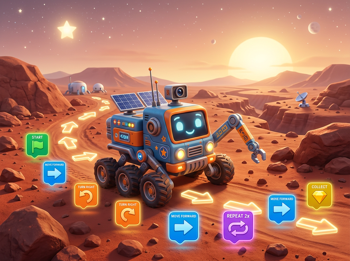เกมการทำซ้ำ: ยานสำรวจดาวอังคาร (Space Rover Loop)