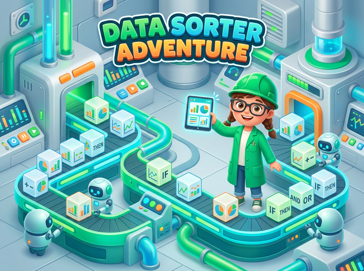 Data Sorting Factory: โรงงานประมวลผลข้อมูล