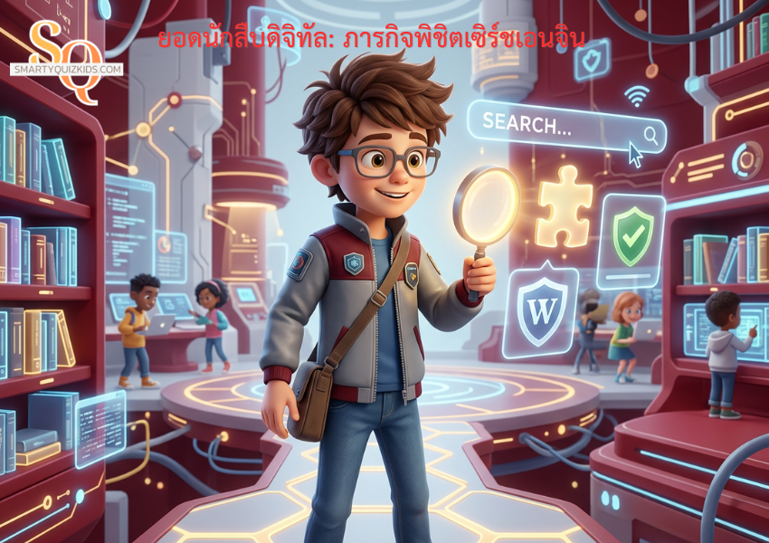 ยอดนักสืบดิจิทัล: ภารกิจพิชิตเซิร์ชเอนจิน 