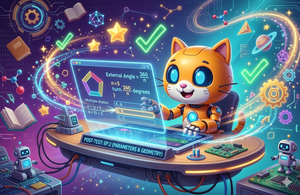 หน่วยที่ 3 EP.2: ฟังก์ชันอัจฉริยะ (พารามิเตอร์ & เรขาคณิต)