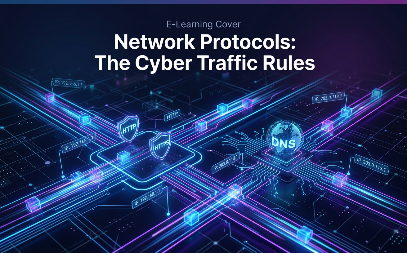 หน่วยที่ 5  EP 3: กฎจราจรไซเบอร์ (Network Protocols)
