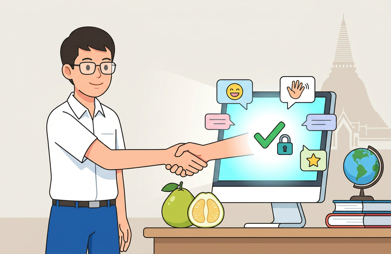 ป4 หน่วยที่ 5 EP.2: มารยาทชาวเน็ต ท่อง 5 กฎเหล็ก เป็นเด็กดีบนโลกไซเบอร์!