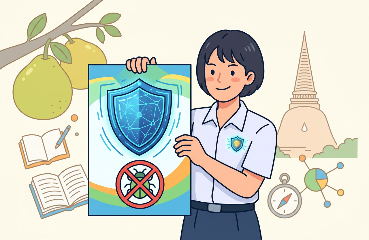 ป4 หน่วยที่ 5 EP.3: กฎหมายไซเบอร์ ผู้พิทักษ์โลกออนไลน์ & โครงงานสุดปัง!