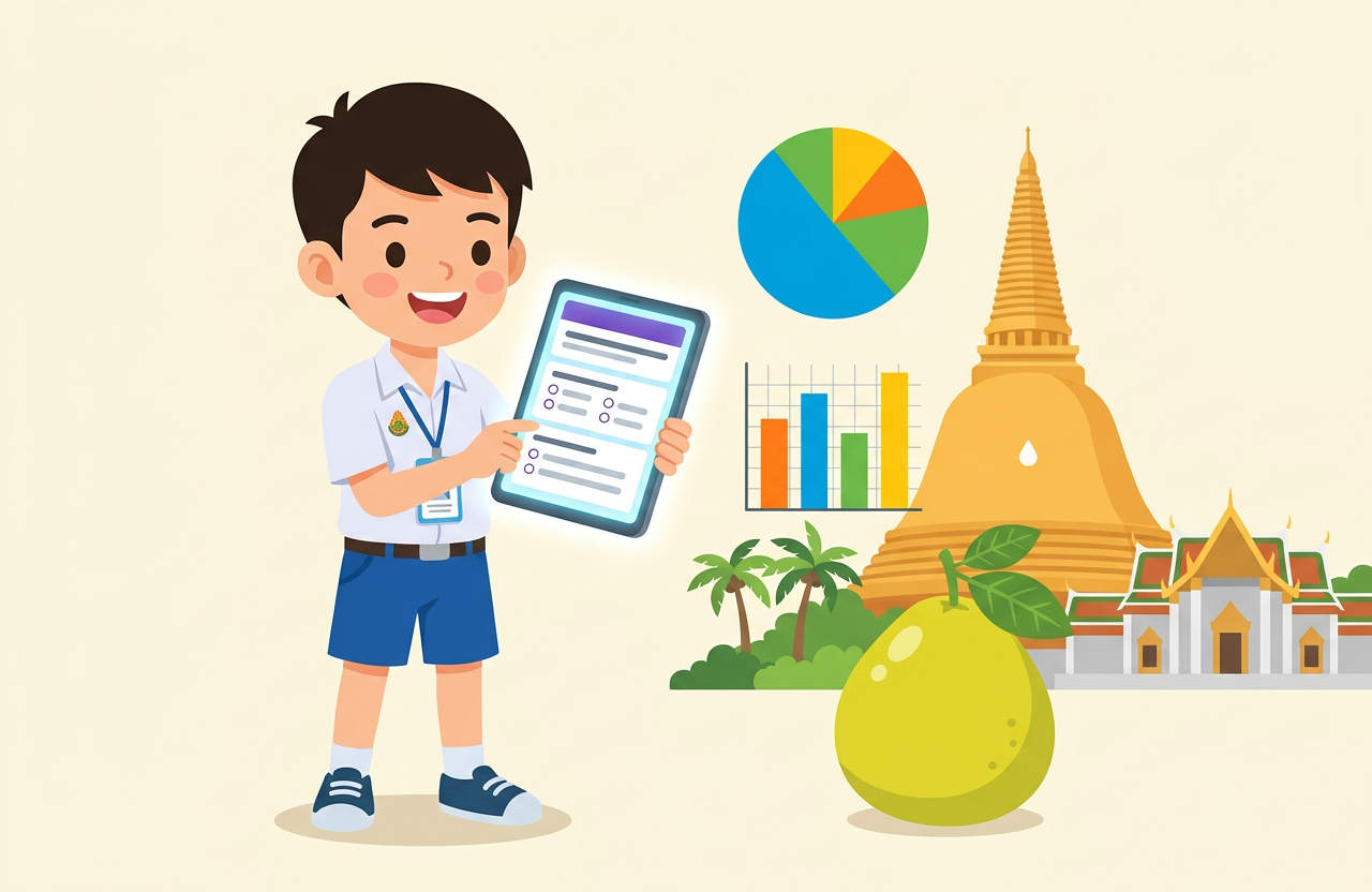 ป5 หน่วยที่ 4 EP.2: นักสร้างแบบสำรวจออนไลน์ (Google Forms)