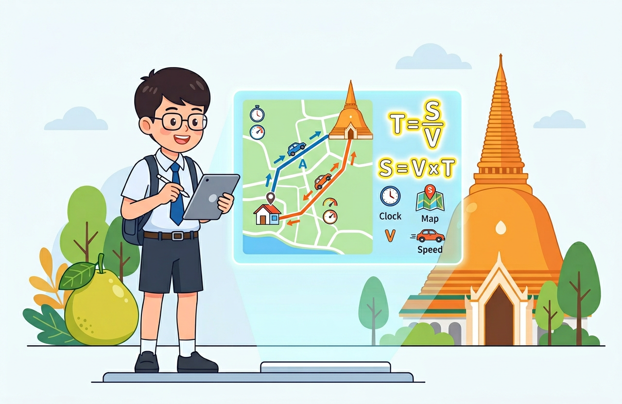 ป.6 หน่วยที่ 1 EP.3: เกมทายใจ & คำนวณเส้นทางพารวย