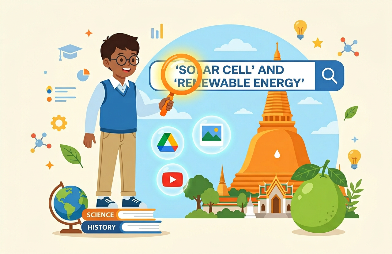 ป6 หน่วยที่ 3 EP.1: เสิร์ชเอนจินฉบับโปร & เทคนิคคีย์เวิร์ด